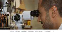 Desktop Screenshot of marioromano.info